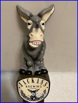 JACKASS BREWING WONKEY DONKEY SEASONAL draft beer tap handle. PENNSYLVANIA