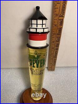 JEVER BREWING FRIESLAN PILSNER LIGHTHOUSE Draft beer tap handle. GERMANY