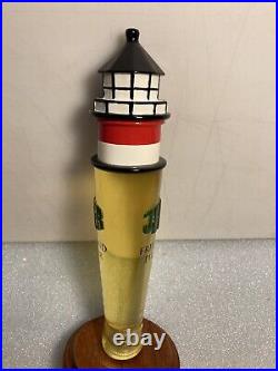 JEVER BREWING FRIESLAN PILSNER LIGHTHOUSE Draft beer tap handle. GERMANY