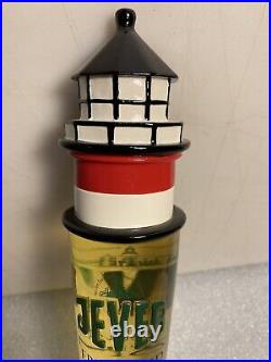 JEVER BREWING FRIESLAN PILSNER LIGHTHOUSE Draft beer tap handle. GERMANY