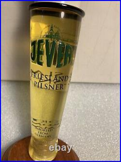 JEVER BREWING FRIESLAN PILSNER LIGHTHOUSE Draft beer tap handle. GERMANY