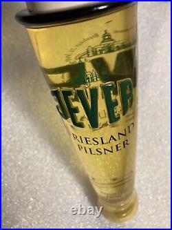 JEVER BREWING FRIESLAN PILSNER LIGHTHOUSE Draft beer tap handle. GERMANY