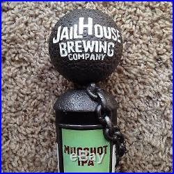 Jailhouse Brewering Mugshot IPA Tap Handle Craft Beer IPA Tap Handle