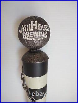 Jailhouse Brewing Company Beer Tap Handle Misdemeanor Ale Amber Red 13