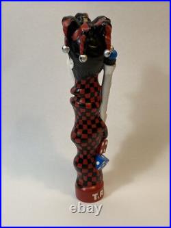 Joker Beer Tap Handle T. R. B Co Brewing Company Cards Dice Jester TAPHANDLES