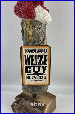 Joseph James Weize Guy Beer Tap Handle Figural Fox Beer Tap Handle Hefeweizen Joseph James Weize Guy Beer Tap Handle Figural Fox Beer Tap Handle Hefeweizen