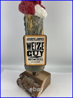 Joseph James Weize Guy Beer Tap Handle Figural Fox Beer Tap Handle Hefeweizen