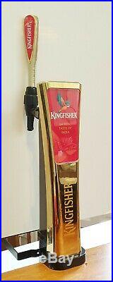 KINGFISHER LAGER BEER PUMP TAP & HANDLE HOME BAR PUB Man Cave, Fathers Day
