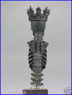 KING WARRIOR SKULL BAR BEER TAP HANDLE DIRECT FROM RON LEE
