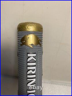KIRIN ICHIBAN SAMUARI SWORD HANDLE SILVER & GOLD draft beer tap handle. JAPAN KIRIN ICHIBAN SAMUARI SWORD HANDLE SILVER & GOLD draft beer tap handle. JAPAN