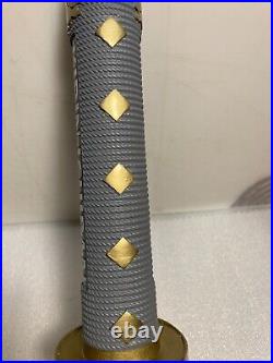 KIRIN ICHIBAN SAMUARI SWORD HANDLE SILVER & GOLD draft beer tap handle. JAPAN KIRIN ICHIBAN SAMUARI SWORD HANDLE SILVER & GOLD draft beer tap handle. JAPAN