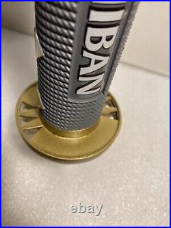 KIRIN ICHIBAN SAMUARI SWORD HANDLE SILVER & GOLD draft beer tap handle. JAPAN KIRIN ICHIBAN SAMUARI SWORD HANDLE SILVER & GOLD draft beer tap handle. JAPAN