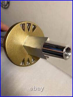 KIRIN ICHIBAN SAMUARI SWORD HANDLE SILVER & GOLD draft beer tap handle. JAPAN KIRIN ICHIBAN SAMUARI SWORD HANDLE SILVER & GOLD draft beer tap handle. JAPAN