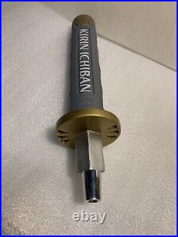 KIRIN ICHIBAN SAMUARI SWORD HANDLE SILVER & GOLD draft beer tap handle. JAPAN KIRIN ICHIBAN SAMUARI SWORD HANDLE SILVER & GOLD draft beer tap handle. JAPAN