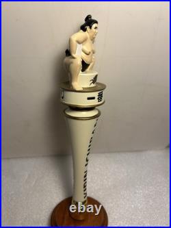 KIRIN ICHIBAN SPECIAL PREMIUM RESERVE SUMO WRESTLER Draft beer tap handle. JAPAN