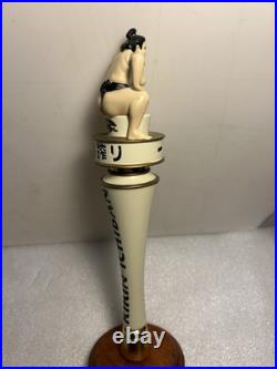 KIRIN ICHIBAN SPECIAL PREMIUM RESERVE SUMO WRESTLER Draft beer tap handle. JAPAN