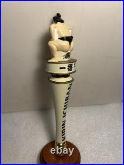 KIRIN ICHIBAN SPECIAL PREMIUM RESERVE SUMO WRESTLER Draft beer tap handle. JAPAN