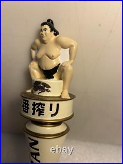 KIRIN ICHIBAN SPECIAL PREMIUM RESERVE SUMO WRESTLER Draft beer tap handle. JAPAN