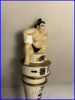 KIRIN ICHIBAN SPECIAL PREMIUM RESERVE SUMO WRESTLER Draft beer tap handle. JAPAN