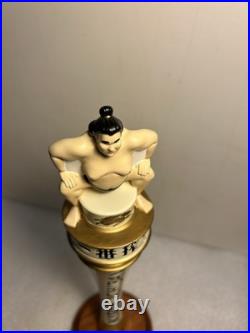 KIRIN ICHIBAN SPECIAL PREMIUM RESERVE SUMO WRESTLER Draft beer tap handle. JAPAN