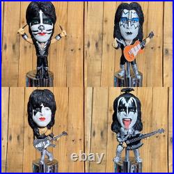 KISS Beer Keg TAP HANDLE Set Of 4 Rock And Roll Band Music