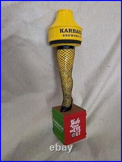 Karbach Yule Shoot Your Eye Out Beer Tap Handle Figural Beer Tap Houston Texas