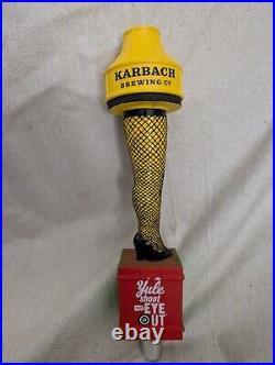 Karbach Yule Shoot Your Eye Out Beer Tap Handle Figural Beer Tap Houston Texas