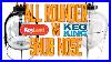 Kegland All Rounder Vs Keg King Snub Nose 30l Pet Pressure Fermenter Comparison