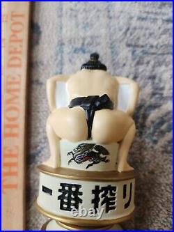 Kirin Ichiban Sumo Wrestler Beer Tap Handle Figural