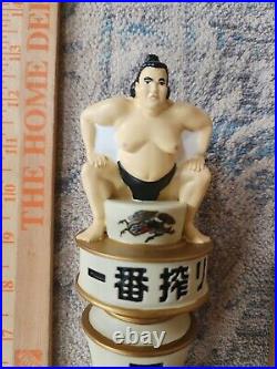 Kirin Ichiban Sumo Wrestler Beer Tap Handle Figural