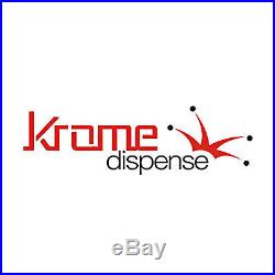 Krome Dispense Polished Chrome Beer Faucet withHandle Kegerator Draft Tap 19080