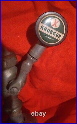 Krueger Vintage Barware Beer Ale Keg Tap Handle Knob
