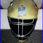 LABATT BLUE LIGHT PENGUINS NEW RARE 2015 Goalie Mask Hockey Beer Tap Handle