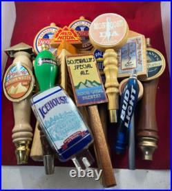 LARGE VARIETY OF DRAFT BEER TAP TAPPER HANDLE HANDLES (Price For All 13 Handles)