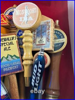 LARGE VARIETY OF DRAFT BEER TAP TAPPER HANDLE HANDLES (Price For All 13 Handles)