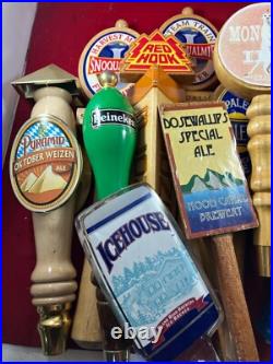 LARGE VARIETY OF DRAFT BEER TAP TAPPER HANDLE HANDLES (Price For All 13 Handles)