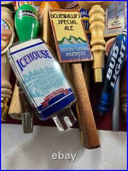 LARGE VARIETY OF DRAFT BEER TAP TAPPER HANDLE HANDLES (Price For All 13 Handles)