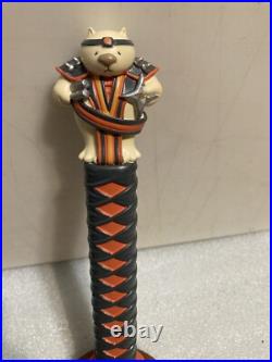 LIABILITY BREWING MORTAL WOMBAT IPA draft beer tap handle SOUTH CAROLINA LIABILITY BREWING MORTAL WOMBAT IPA draft beer tap handle SOUTH CAROLINA