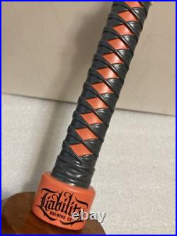 LIABILITY BREWING MORTAL WOMBAT IPA draft beer tap handle SOUTH CAROLINA LIABILITY BREWING MORTAL WOMBAT IPA draft beer tap handle SOUTH CAROLINA