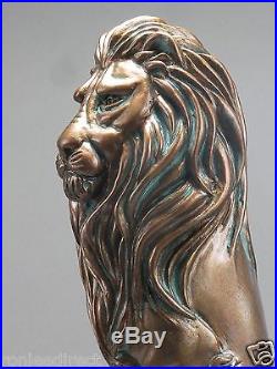 LION-HEART BEER BAR TAP HANDLE DIRECT FROM RON LEE