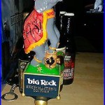 LIfe of Chai Beer figural tap Handle elephant big rock