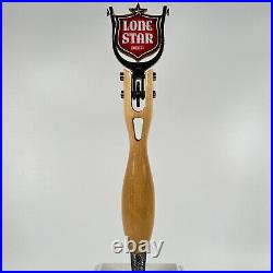 LONE STAR BEER COWBOY SLINGSHOT With SPURS Draft 12 beer tap handle. TEXAS