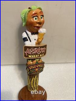 LOST COAST APRICOT WHEAT SEXY FRUIT beer tap handle. CALIFORNIA