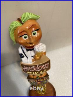 LOST COAST APRICOT WHEAT SEXY FRUIT beer tap handle. CALIFORNIA