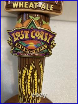 LOST COAST APRICOT WHEAT SEXY FRUIT beer tap handle. CALIFORNIA