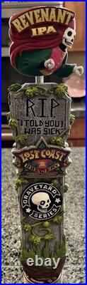 LOST COAST BREWERY Graveyard Series Revenant IPA Beer Tap Handle
