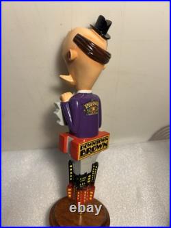 LOST COAST DOWNTOWN BROWN PICASSO IN THE CITY draft beer tap handle. CALIFORNIA