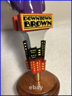 LOST COAST DOWNTOWN BROWN PICASSO IN THE CITY draft beer tap handle. CALIFORNIA