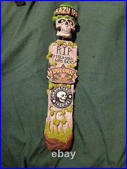 LOST COAST GRAVEYARD SERIES HAZY IPA Draft beer tap handle. CALIFORNIA