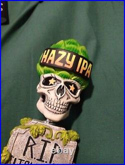LOST COAST GRAVEYARD SERIES HAZY IPA Draft beer tap handle. CALIFORNIA